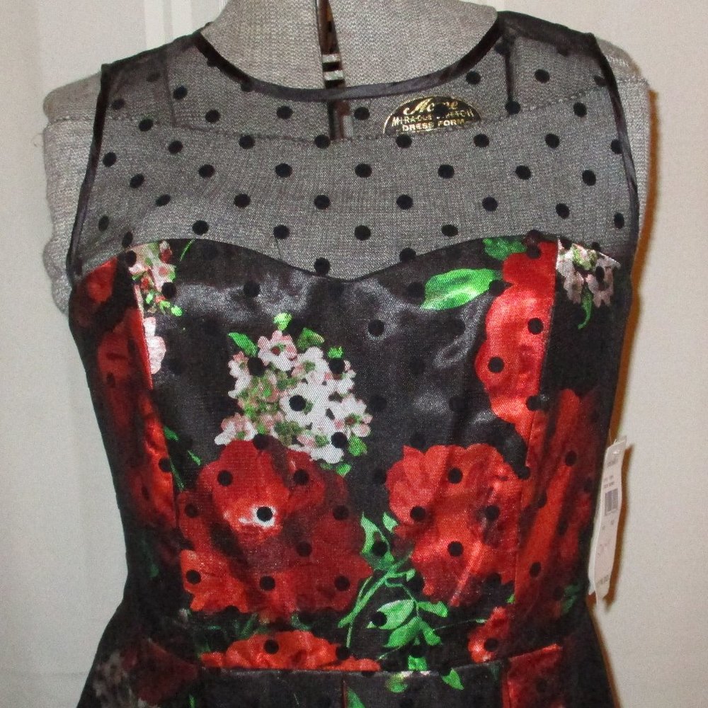 S D Collection Satin Dress - Picture 5 of 14